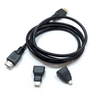 HDMI kabal 1.5m 3in1 