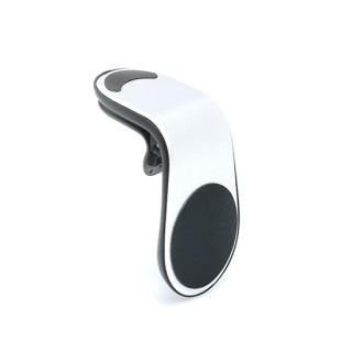 Drzac za mobilni telefon F3 magnetni srebrni (ventilacija) 