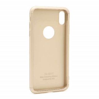 Futrola PVC 360 PROTECT za iPhone XS Max zlatna 