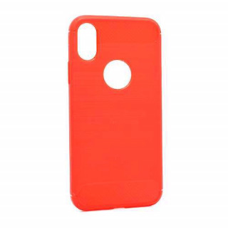 Futrola silikon BRUSHED za Iphone X/XS crvena 