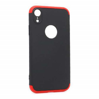 Futrola PVC 360 PROTECT za Iphone XR crno-crvena 