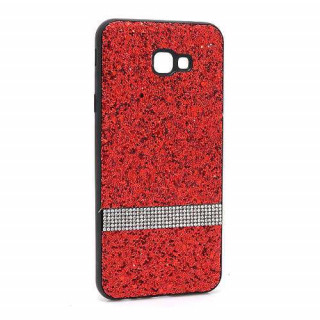 Futrola Glittering Stripe za Samsung J415F Galaxy J4 Plus crvena 