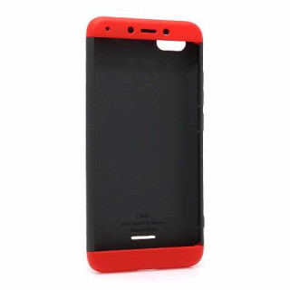 Futrola PVC 360 PROTECT za Xiaomi Redmi 6A crno-crvena 
