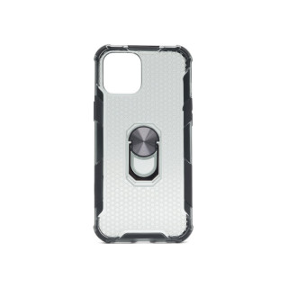Futrola DEFENDER RING CLEAR za Iphone 12 Pro Max (6.7) crna 