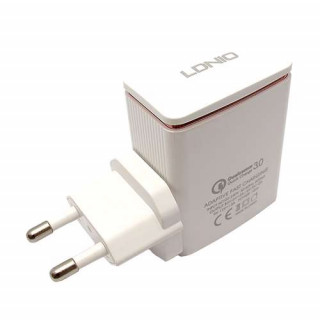 Kucni punjac LDNIO A1301Q USB 5V/3A FAST QC 3.0 za Iphone lightning beli 