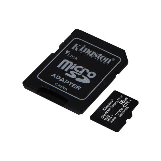 MikroSD mem.kart.16GB Kingston Select Plus klasa1 