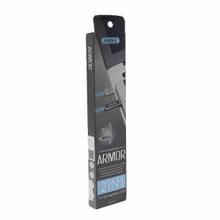 USB data kabal REMAX Armor RC-067t 2in1 za Iphone lightning/micro USB plavi 1m 