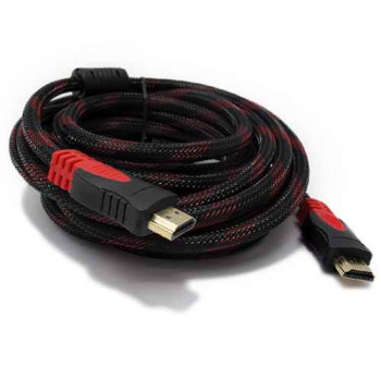 HDMI kabal na HDMI 5m crno/crveni 