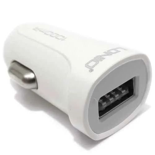 Auto punjac LDNIO DL-C17 USB 5V/1A za Iphone lightning beli 