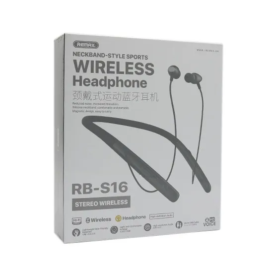 Bluetooth slusalice REMAX Sports RB-S16 crne 