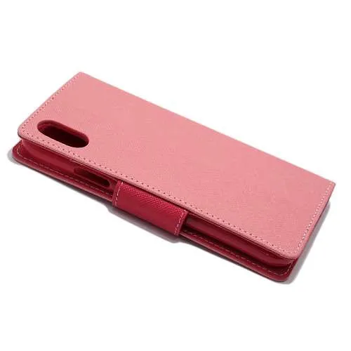 Futrola BI FOLD MERCURY za Iphone X/XS roze 