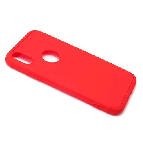 Futrola PVC 360 PROTECT za Iphone X/XS crvena 