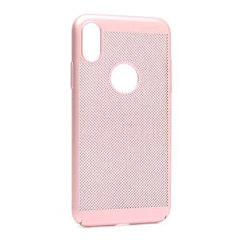 Futrola PVC BREATH za Iphone XS roze 