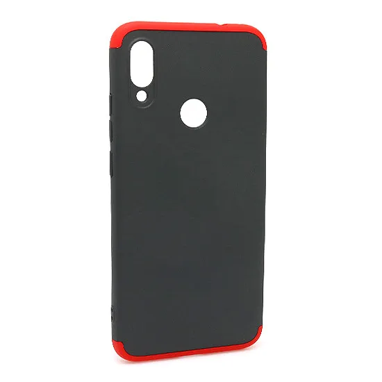 Futrola PVC 360 PROTECT za Xiaomi Redmi Note 7 crno-crvena 