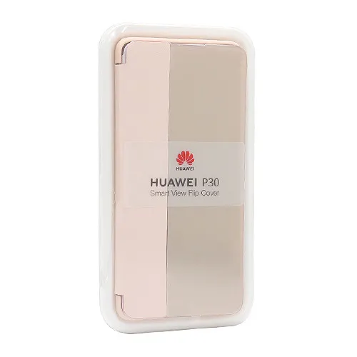 Futrola BI FOLD sa aktivnim prozorom za Huawei P30 roze FULL ORG 
