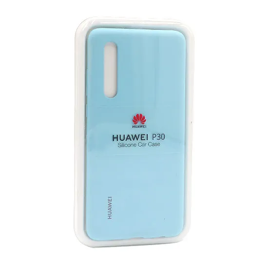 Futrola silikonska za Huawei P30 svetlo plava FULL ORG 