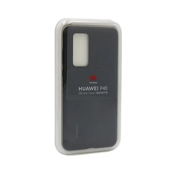 Futrola silikonska za Huawei P40 crna FULL ORG 