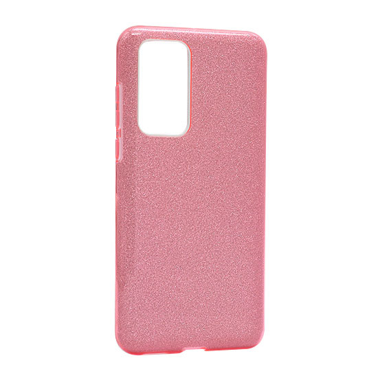 Futrola silikon GLITTER SHOW YOURSELF za Huawei P40 roze 