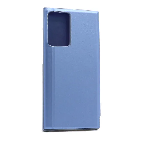 Futrola BI FOLD CLEAR VIEW za Samsung N985F Galaxy Note 20 Ultra/Note 20 Ultra 5G teget 
