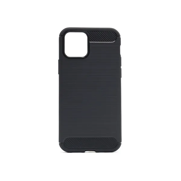 Futrola silikon BRUSHED za iPhone 12/12 Pro (6.1) crna 