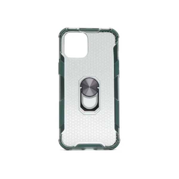 Futrola DEFENDER RING CLEAR za Iphone  12 Pro Max (6.7) tamno zelena 