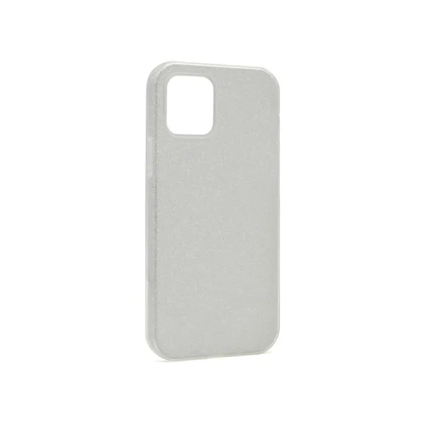 Futrola silikon GLITTER SHOW YOURSELF za iPhone 12 Mini (5.4) srebrna 
