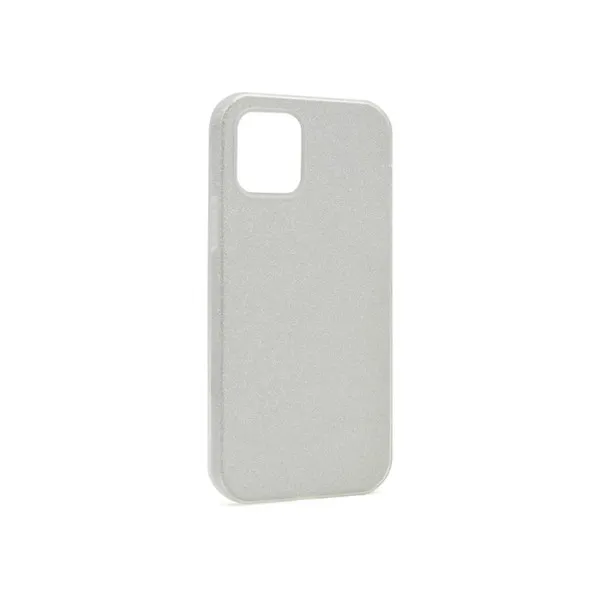 Futrola silikon GLITTER SHOW YOURSELF za Iphone 12/12 Pro (6.1) srebrna 