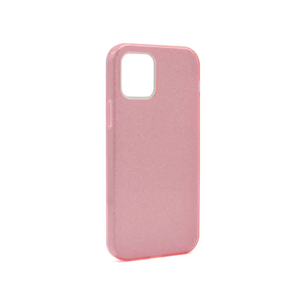 Futrola silikon GLITTER SHOW YOURSELF za Iphone 12 Pro Max (6.7) roze 