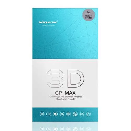 Folija za zastitu ekrana GLASS NILLKIN za Huawei P30 Pro 3D CP+ MAX crna 