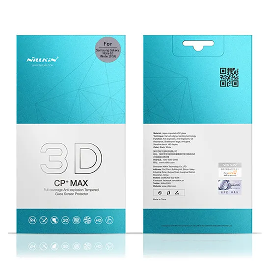 Folija za zastitu ekrana GLASS NILLKIN za Samsung N970F Galaxy Note 10 3D CP+ MAX crna 