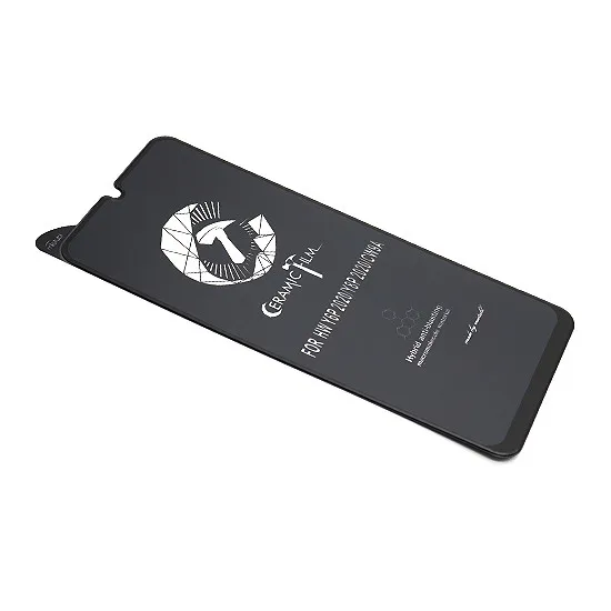 Folija za zastitu ekrana CERAMIC (PMMA) za Huawei Y6p/Honor 9A crna 