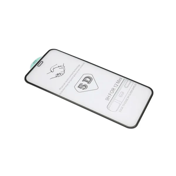 Folija za zastitu ekrana GLASS 5D za Iphone 12 Mini (5.4) crna 