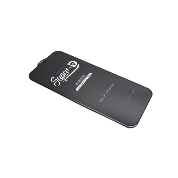 Folija za zastitu ekrana GLASS 11D za Iphone 12 Pro Max (6.7) SUPER D crna 