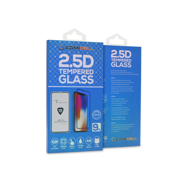 Folija za zastitu ekrana GLASS 2.5D za Iphone 12 mini (5.4) crna 