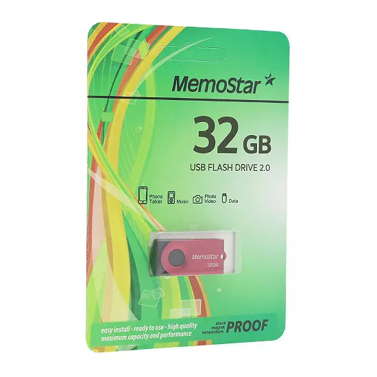 USB Flash memorija MemoStar 32GB ROTA crvena 