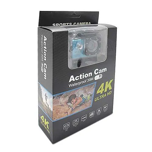 ACTION kamera Comicell J7 4K Ultra HD Wi-Fi plava 