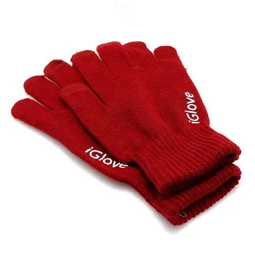 Touch control rukavice iGlove bordo 