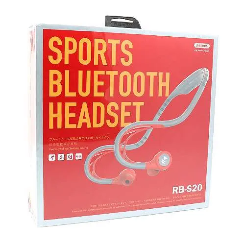 Slusalice REMAX Sports RB-S20 Bluetooth crvene 