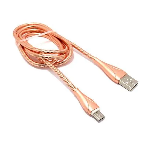 USB data kabal LDNIO LS28 microUSB 1m roze 