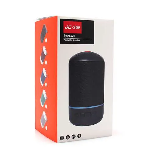 Zvucnik JC206 Bluetooth crveni 