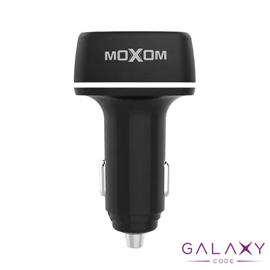 Auto punjac Moxom MX-VC01 3xUSB 5V/3.4A za Iphone lightning crni 