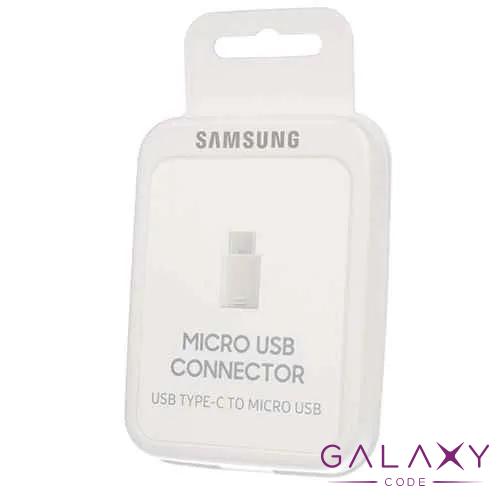 Samsung adapter Micro USB zenski na Type C muski beli FULL ORG 