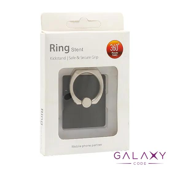 Drzac RING STENT za mobilni telefon crni 