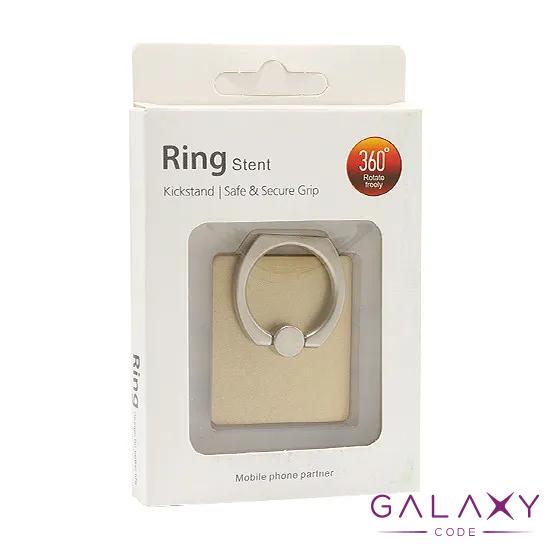 Drzac RING STENT za mobilni telefon zlatni 