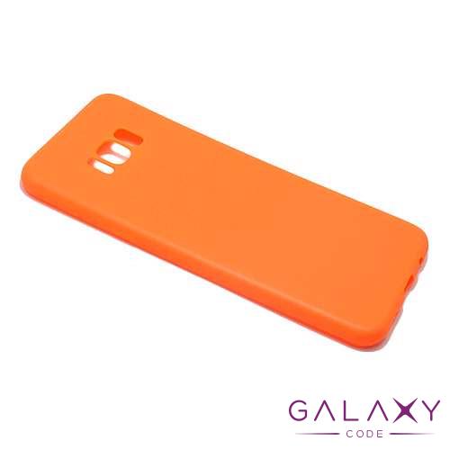 Futrola ULTRA TANKI KOLOR za Samsung G955F Galaxy S8 Plus narandzasta 