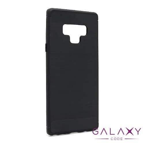 Futrola silikon BRUSHED za Samsung N960F Galaxy Note 9 crna 