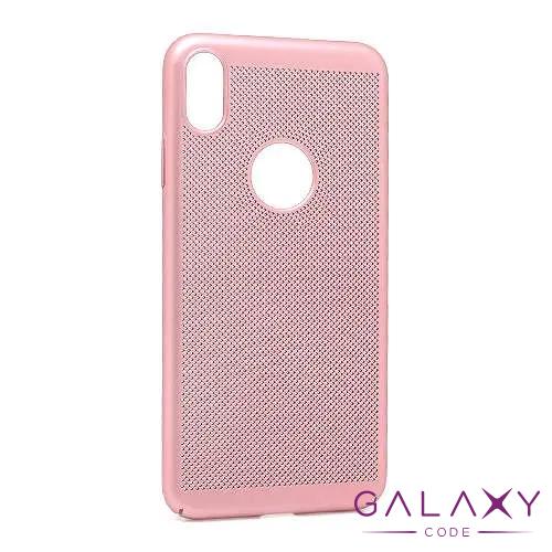 Futrola PVC BREATH za Iphone XS Max roze 