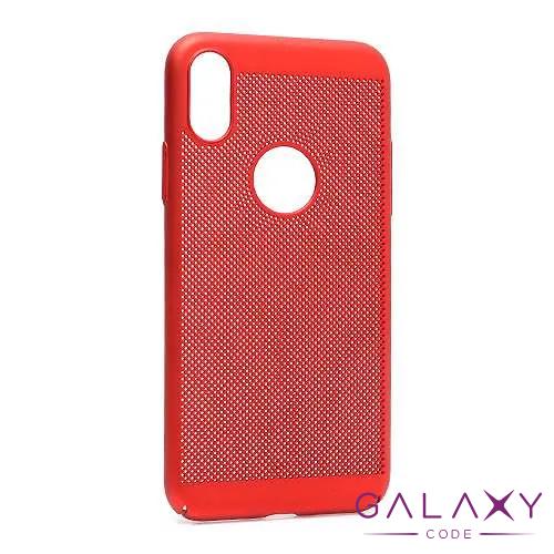 Futrola PVC BREATH za Iphone XS crvena 
