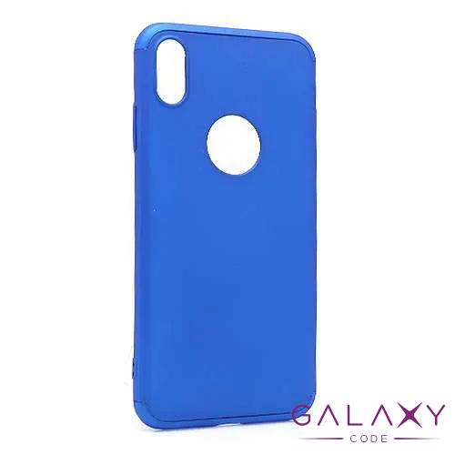 Futrola PVC 360 PROTECT za iPhone XS Max plava 