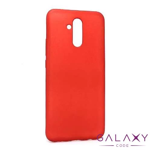 Futrola silikon DURABLE za Huawei Mate 20 Lite mat crvena 